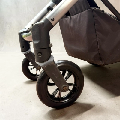 USŁUGA - Wymiana opon i kółek do wózka Baby Design Husky i innych 295x52-229 + 210x35 - zamienniki